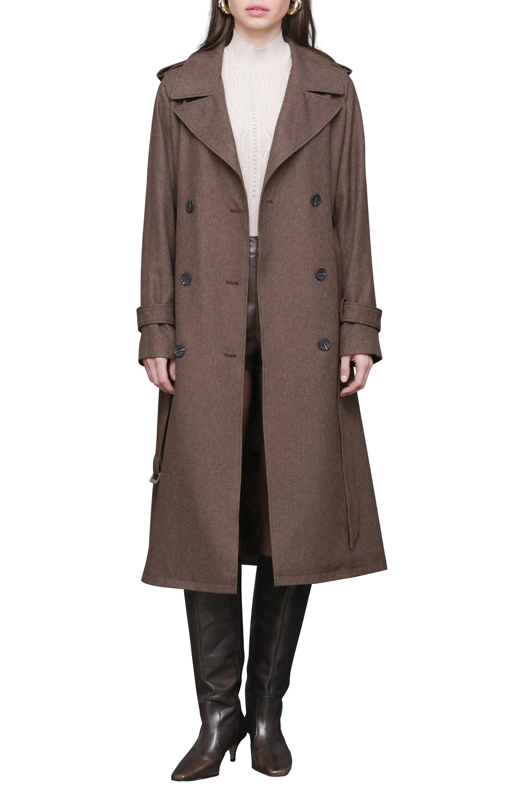 Slouchy Double Breasted Trench Coat | Nordstrom