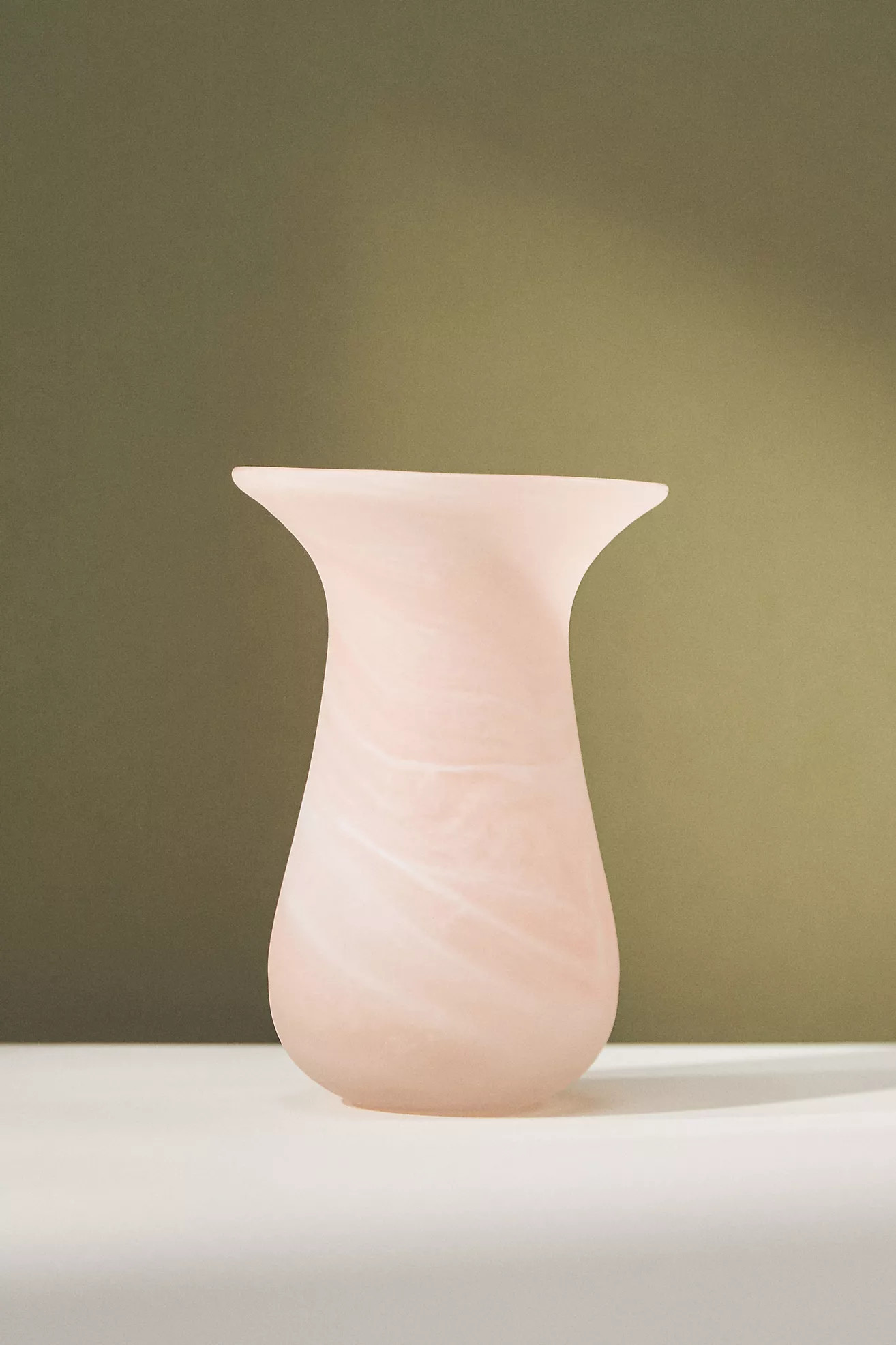 Marbled Glass Vase | Anthropologie (US)