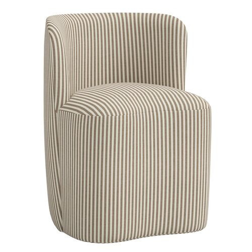 Gail Dining Chair, Jane Stripe | One Kings Lane