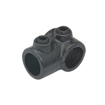 SteelTek 3/4-in Structural Black Single Socket Tee | Lowe's