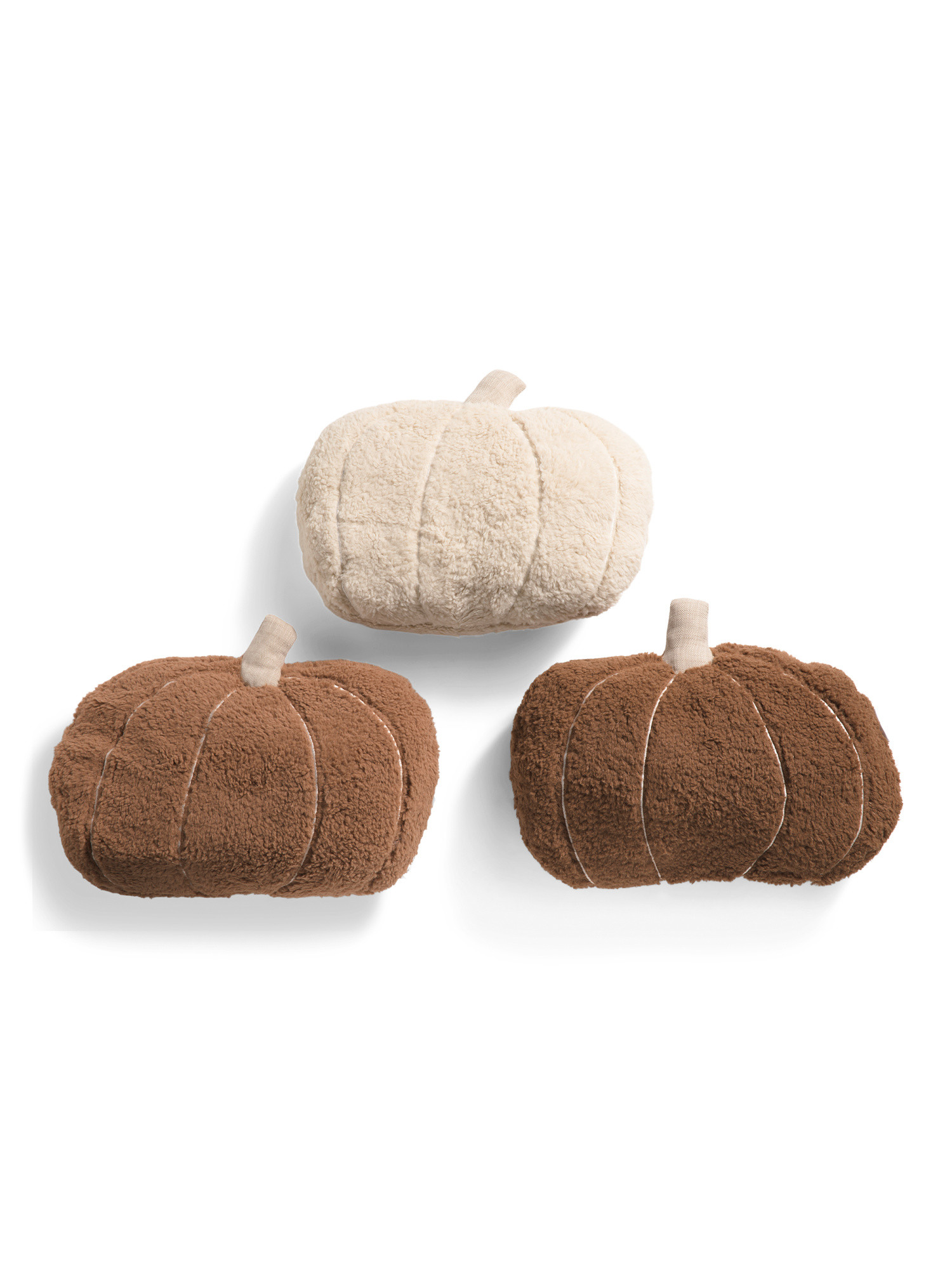 3pk Shaped Pumpkin Pillows | TJ Maxx
