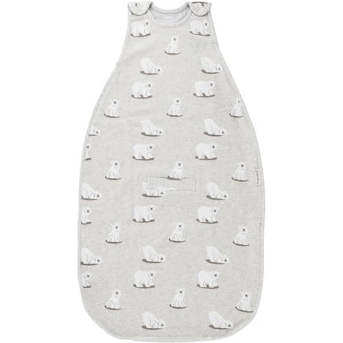 Woolino 4 Season Sleep Sack - Ultimate Merino Wool and Organic Cotton Sleeping Bag - Two-Way Zipper Adjustable Universal Size Sleep Sack for Baby (2-24 Months) - Polar Bear | Amazon (US)