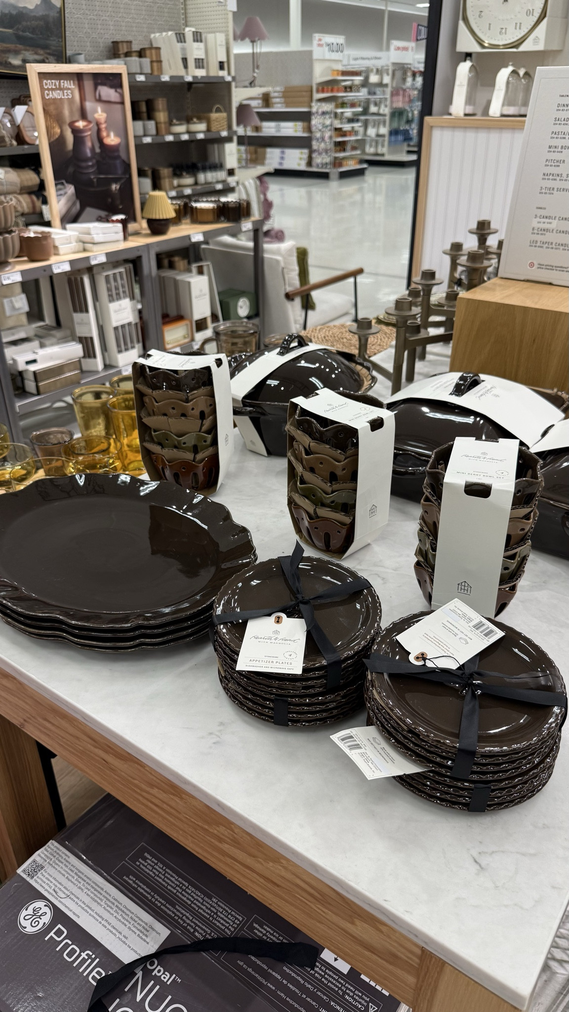 Obsessed with this new cozy + moody dinnerware drop at Target 🍂 These deep espresso brown tones are perfect for fall tablescapes and entertaining — and the price is so good for the quality! Linking it all on LTK 🖤 #targetfinds #ltkhome #targetstyle #targethome #falltablescape #cozyhome #moodyvibes #ltkfinds #neutralhome #dinnerwaregoals #fallhosting #modernhome #targetmusthaves #ltkunder50 

 

#LTKSeasonal #LTKHome #LTKParties