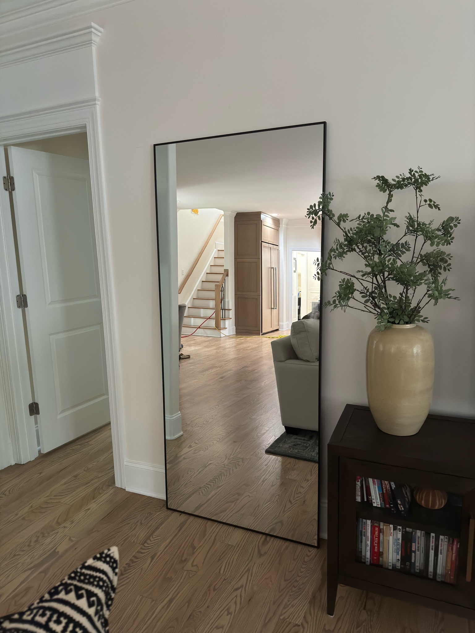This is the large mirror I have in my home. I love it! It’s great for taking full length body photos, as well as just adding a decorative piece to your space.

#LTKStyleTip #LTKGiftGuide #LTKHome