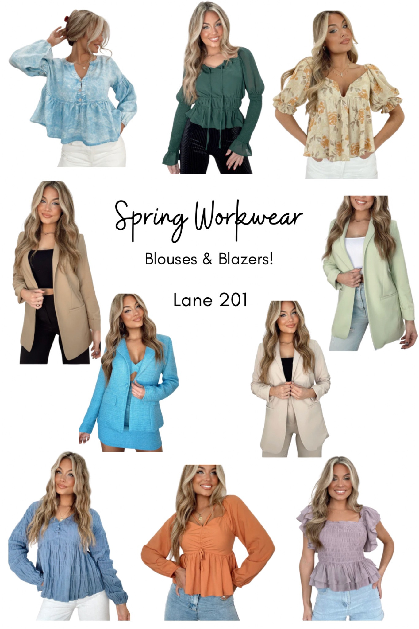 Spring Workwear 

Blazer


#LTKworkwear #LTKunder50 #LTKsalealert