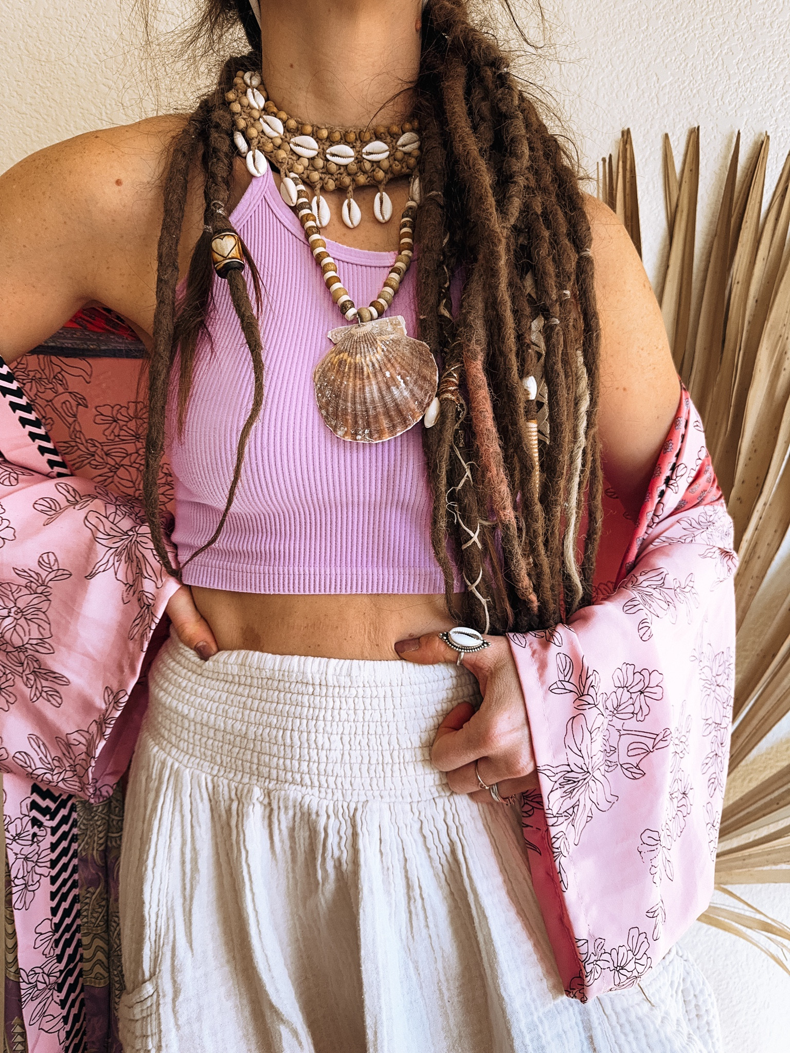 Warm weather outfit of the daydreaming 🌞🌊🤎🐚✨