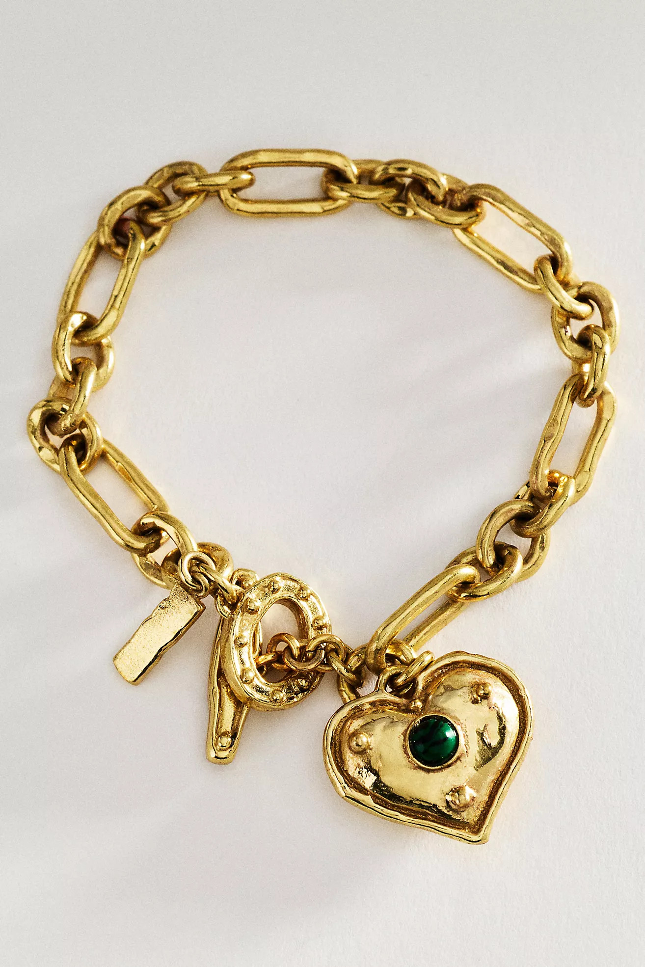 ALEMAIS Jem Heart Charm Bracelet | Anthropologie (US)