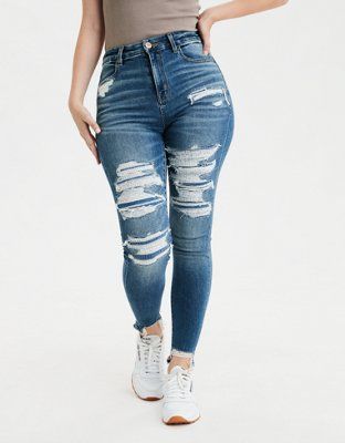 AE Ne(X)t Level Curvy High-Waisted Jegging | American Eagle Outfitters (US & CA)