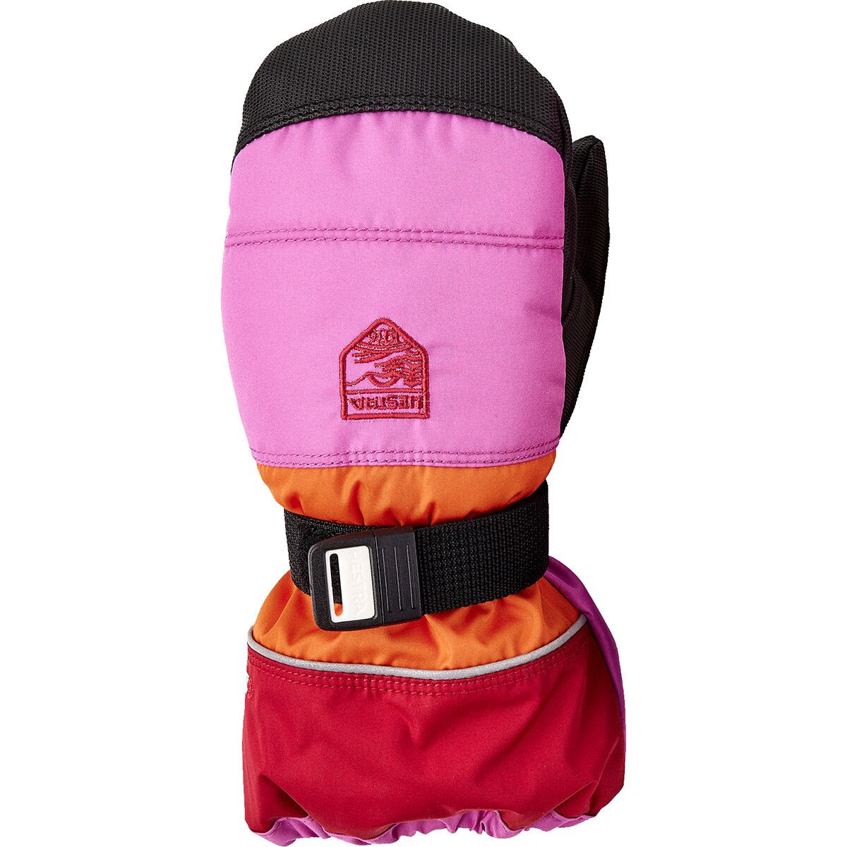 Hestra CZone Mitten - Kids' Cerise/Light Orange, 2 | Backcountry