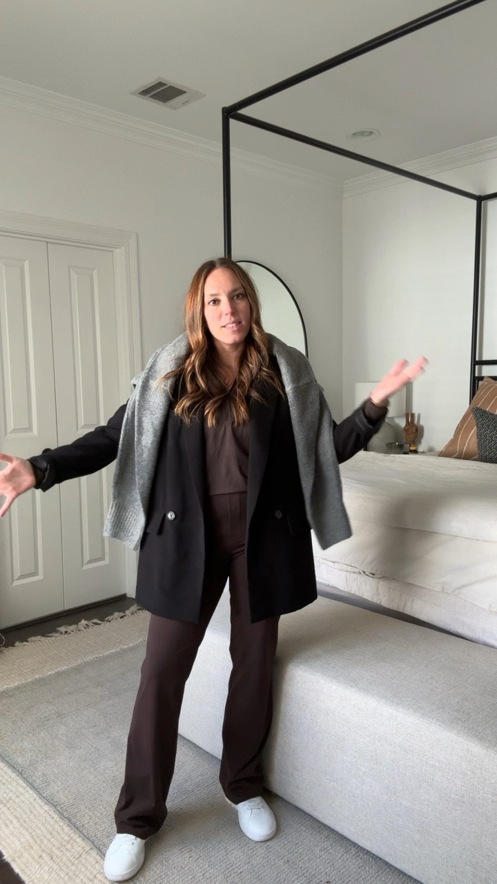 30 Outfits in 30 Days | Day Four

The weather today called for a day at home which also meant a more casual look. This @lululemon set is 🙌🏻 and such a great color. I’ve been feeling chocolate brown lately so I fell in love with these pieces instantly. 

These pants are a great option for me when I have to work athletic events or for grabbing a coffee. A comfortable, yet clean look is great for any day! 

I would recommend sizing up in the pants! I’m wearing a 10!

#GRWM #chocolatebrown #casualstyle #lululemon 

#LTKstyletip