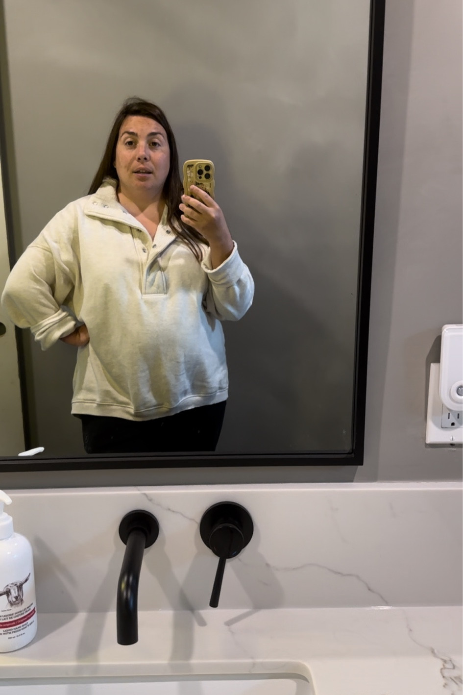Getting ready to start another diy before I finish the last one I started. Gotta take off the comfiest sweater I've ever worn first so I don't ruin it! 

#LTKFindsUnder50 #LTKMidsize #LTKStyleTip