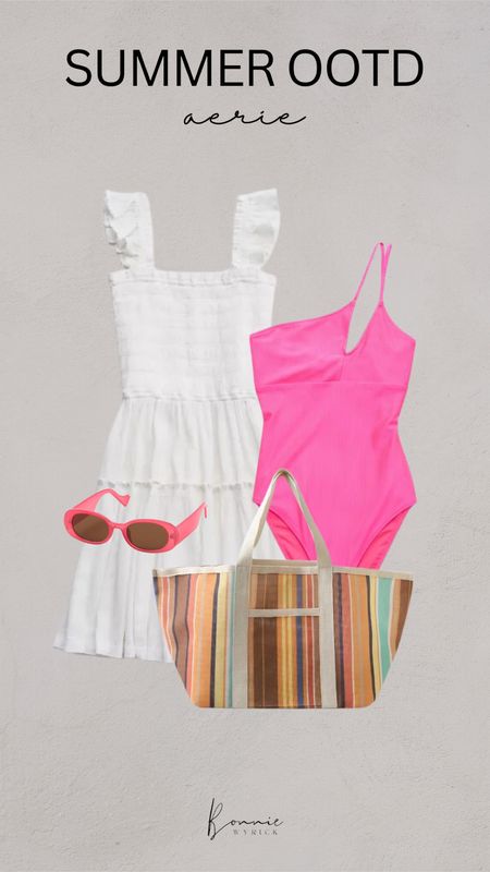 Casual Summer Outfit ☀️ Midsize Fashion | Midsize Swimwear | Poolside OOTD | Beach Outfit | Vacation Outfit

#LTKSwim #LTKMidsize #LTKTravel