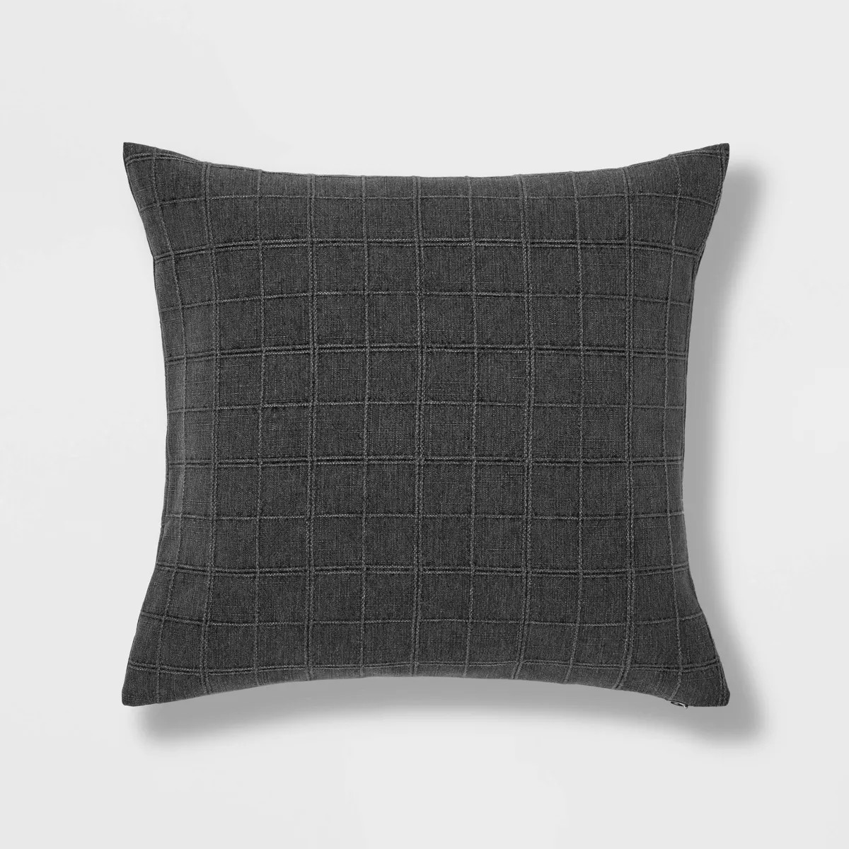 Woven Washed Windowpane Throw Pillow - Threshold™ | Target