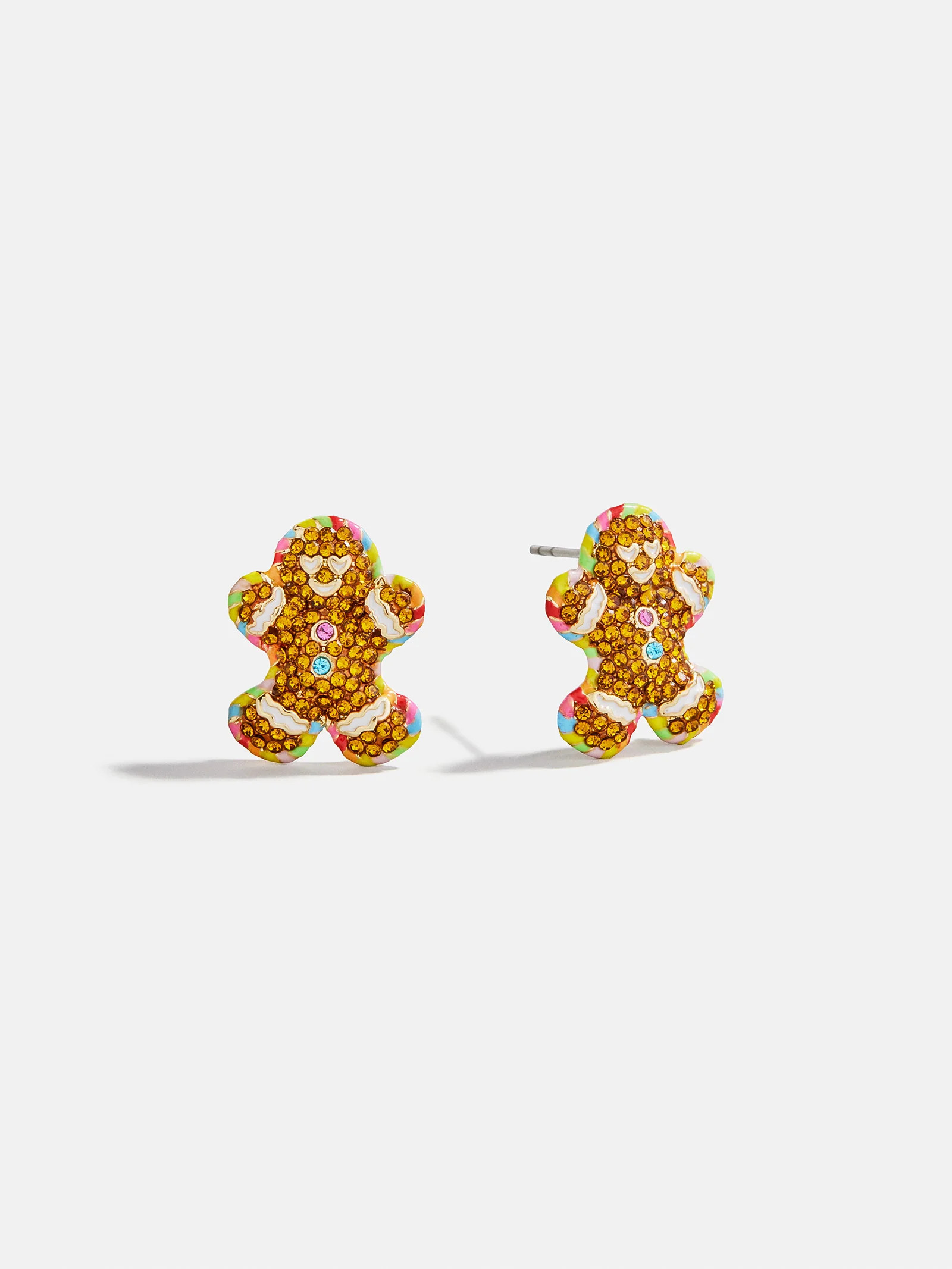 Catch Me If You Can Gingerbread Earrings - Gingerbread Man | BaubleBar