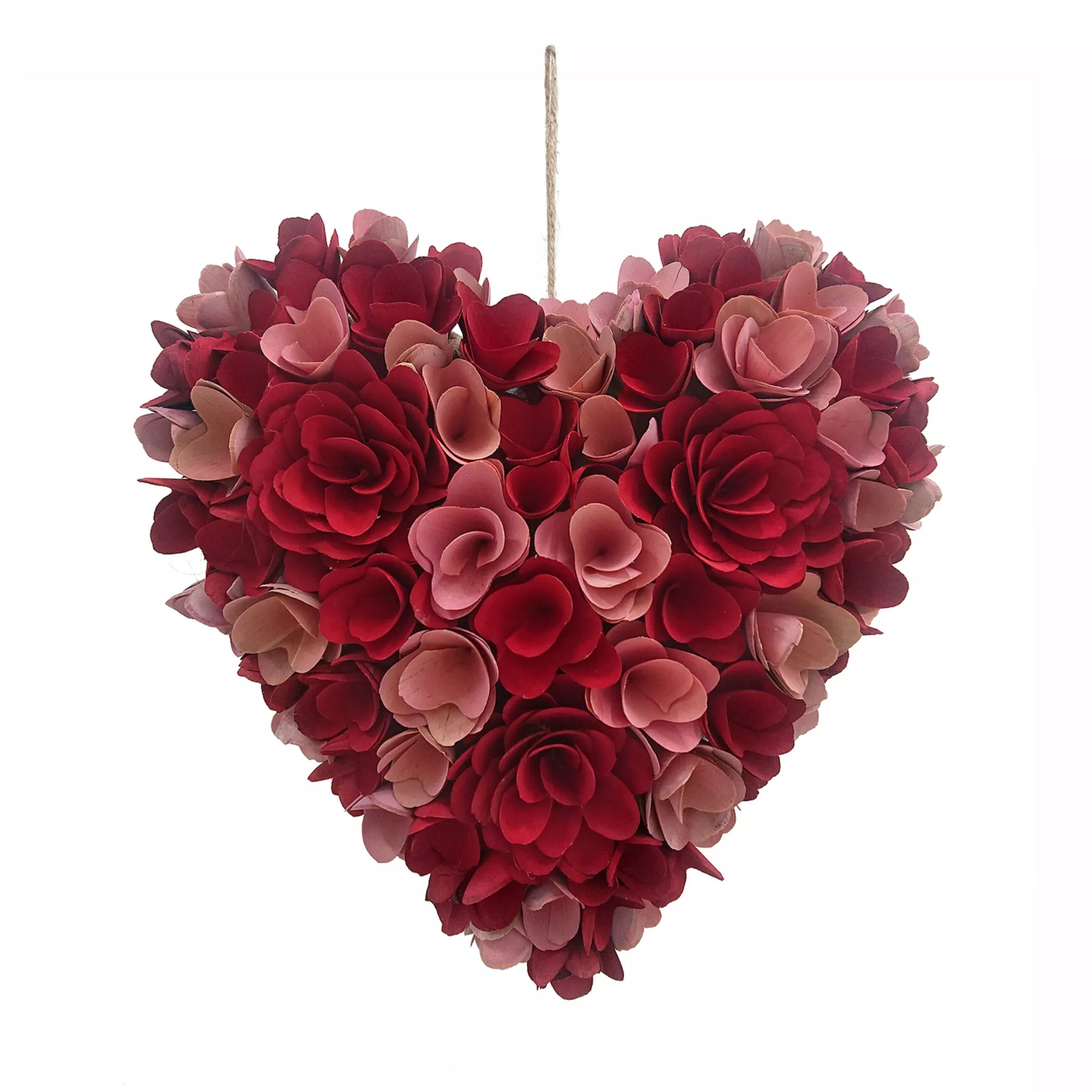 Celebrate Together Valentine's Day Wood Curl Heart Wreath | Kohl's