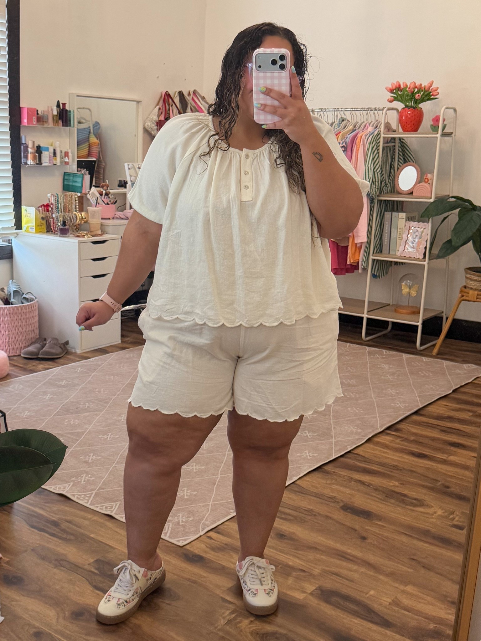 Walmart summer set wearing the XXL in both 

#LTKSaleAlert #LTKPetite #LTKPlusSize