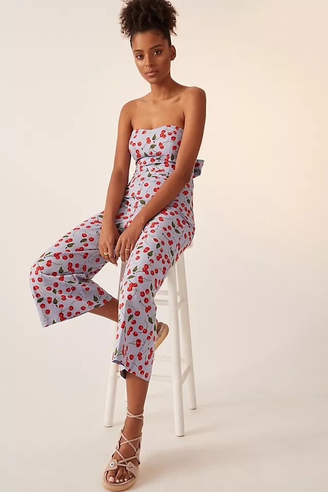 Maeve Tube Top and Wide-Leg Pant Set | Anthropologie (US)