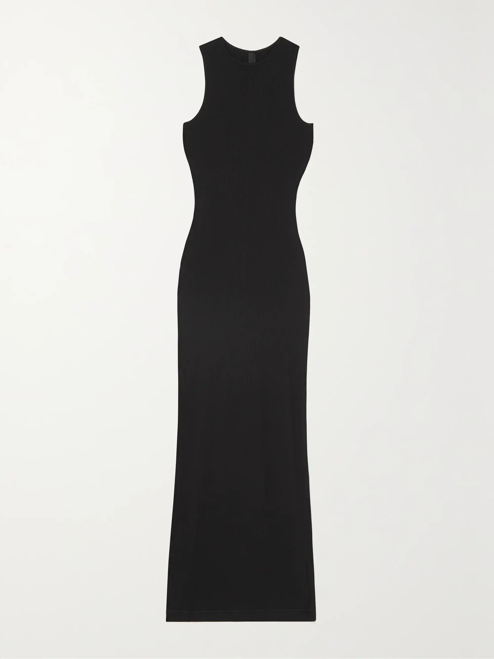 Soft Lounge ribbed stretch-modal maxi dress - Onyx | NET-A-PORTER (UK & EU)