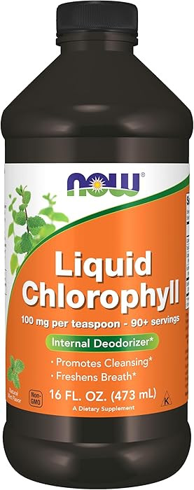 NOW Foods Supplements, Liquid Chlorophyll, Super Concentrated, Internal Deodorizer*,Boost Energy,... | Amazon (US)