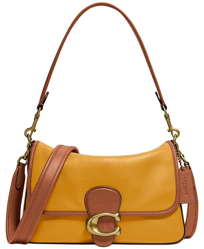 COACH Tabby Soft Colorblocked Leather Shoulder Bag & Reviews - Handbags & Accessories - Macy's | Macys (US)