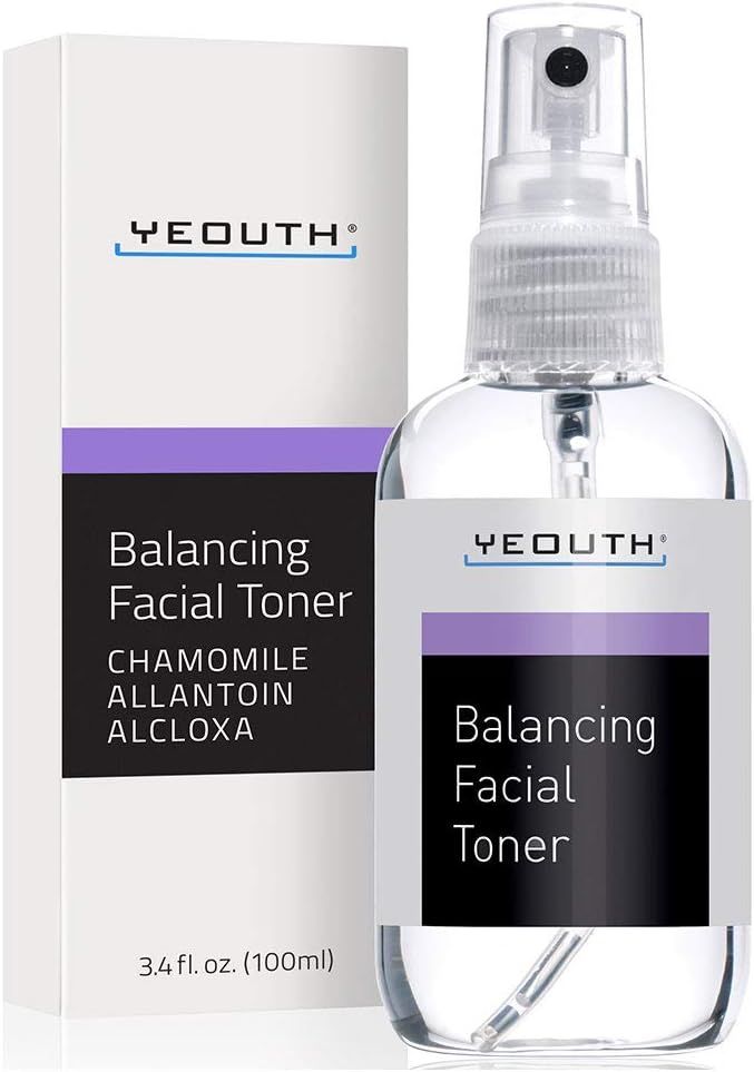 YEOUTH Facial Toner, Hydrating Face Toner - Prep, Tone, Refresh, Skin - Pore Minimizer, Mild Astr... | Amazon (US)