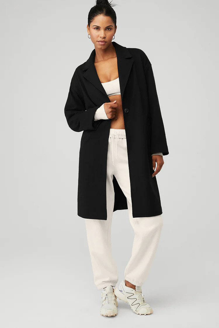 VIP Blazer Trench - Athletic Heather Grey | Alo Yoga (US)