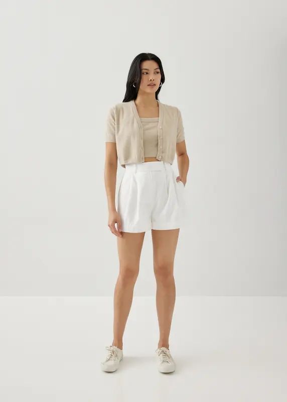 Rozette Tailored A-line Shorts | Love, Bonito USA