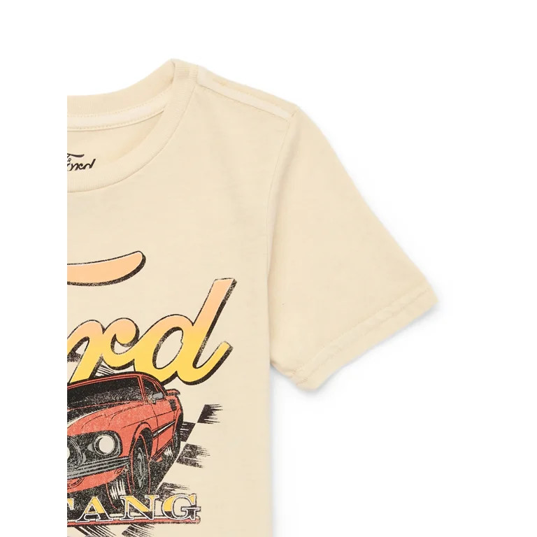 Mustang Boys’ Graphic Tee with Short Sleeves, Sizes 4-18 | Walmart (US)