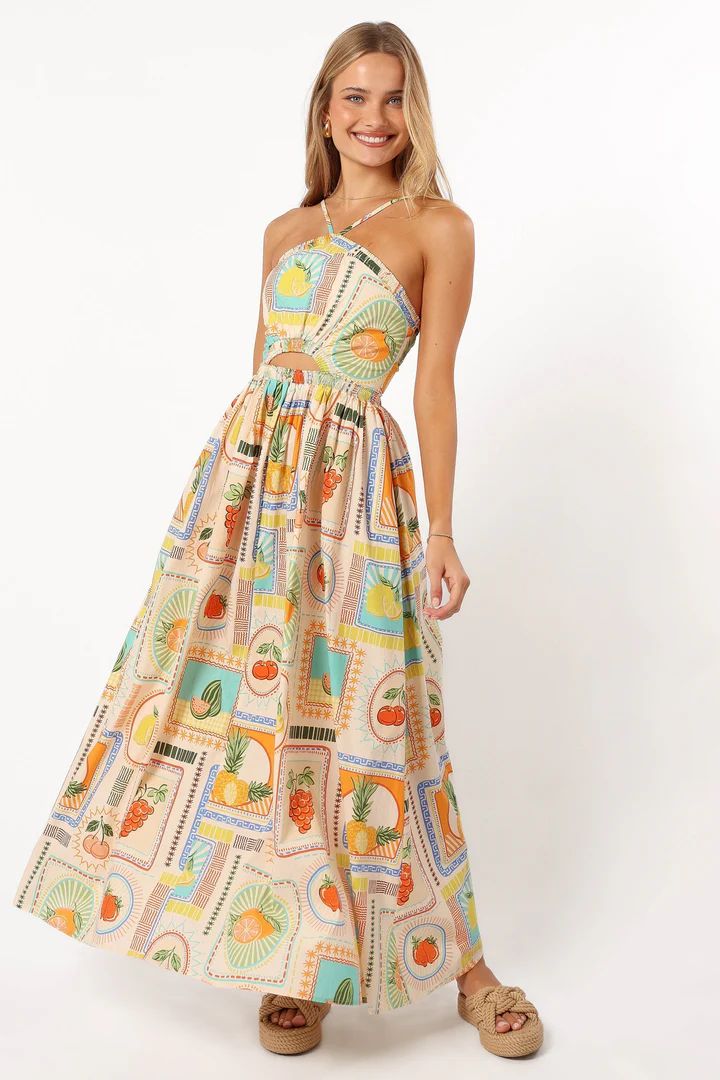 Madeira Maxi Dress - Agata Print | Petal & Pup (US)