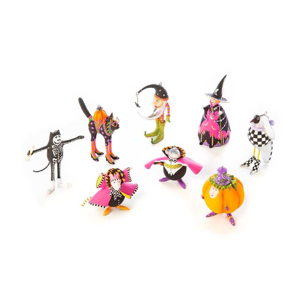 Patience Brewster Spooky House Minis, Set of 8 | MacKenzie-Childs