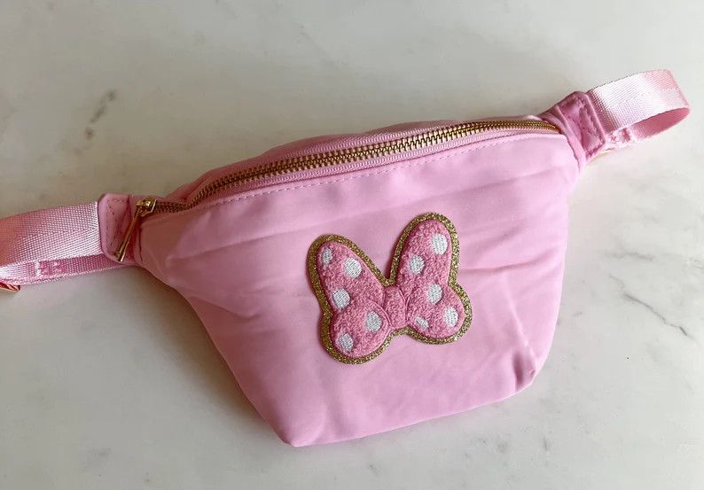 Minnie Mouse Fanny Pack  BAG & PATCH INCLUDED - Etsy | Etsy (US)