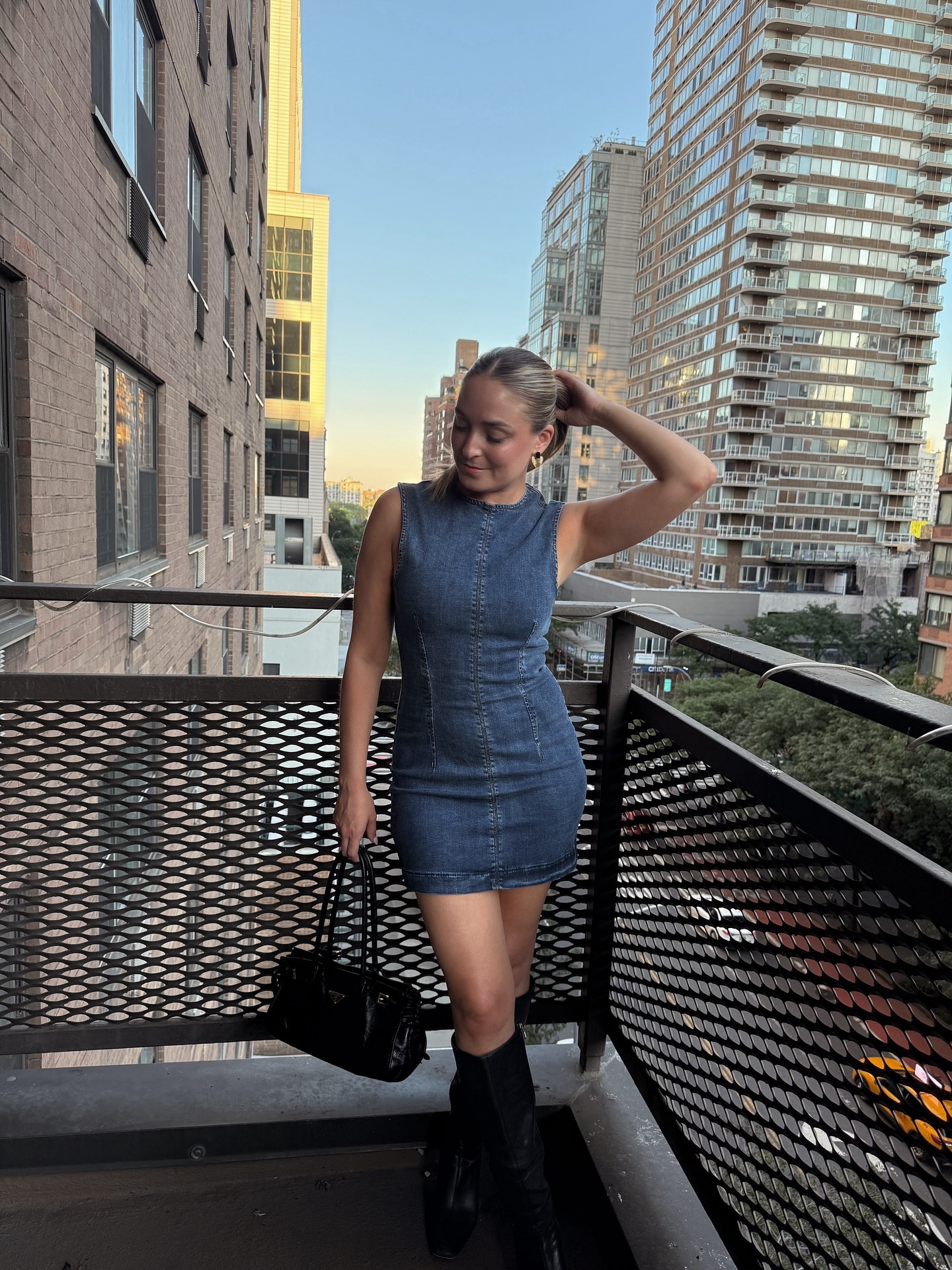 End of the summer night out in NYC!

Dress: Reformation
Boots: Dolce Vita 
Bag: Prada 
Earrings: Amazon 

#LTKBeauty #LTKPetite #LTKStyleTip