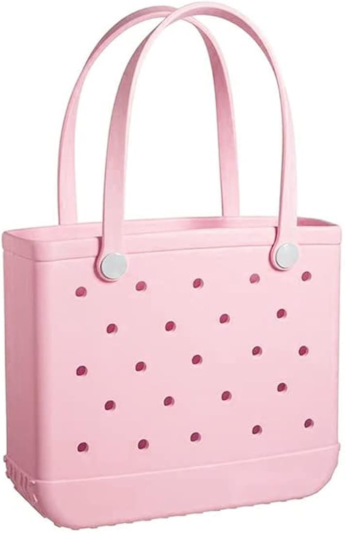 Beach Bag Rubber Tote Bag, Waterproof and Sandproof Outdoor Open Rubber Beach Bag, Used for Beach Sp | Amazon (US)