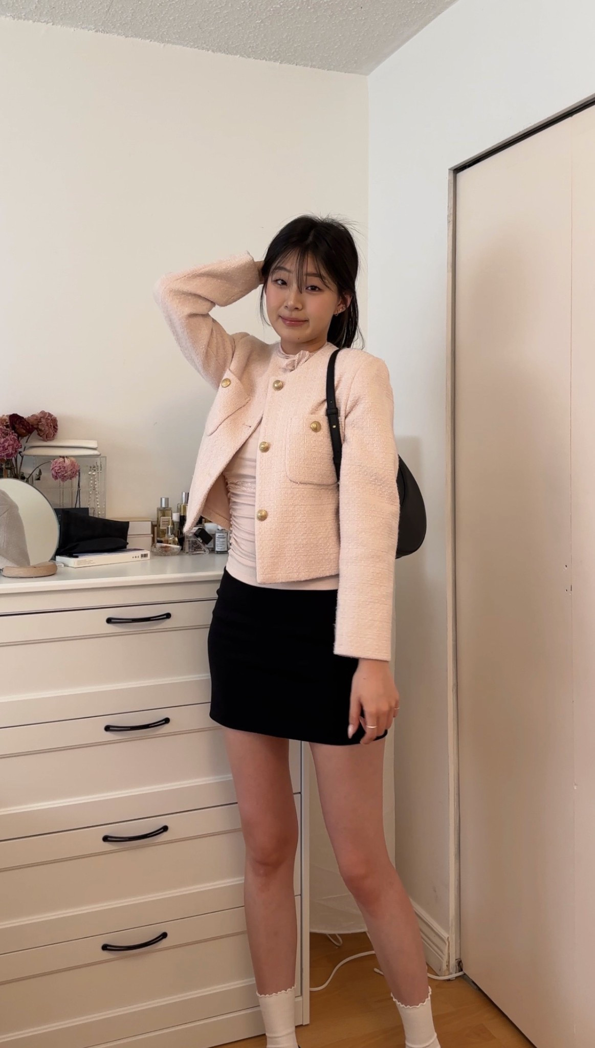 pink + black outfit 🌸🖤

#LTKkorea #LTKspring #LTKstyletip
