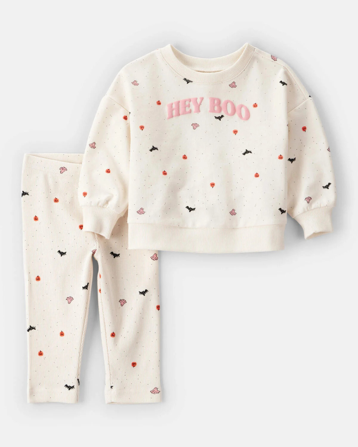 Baby 2-Piece Hey Boo Halloween Outfit Set - Cream - Carter's | Carter's | Carter's Inc