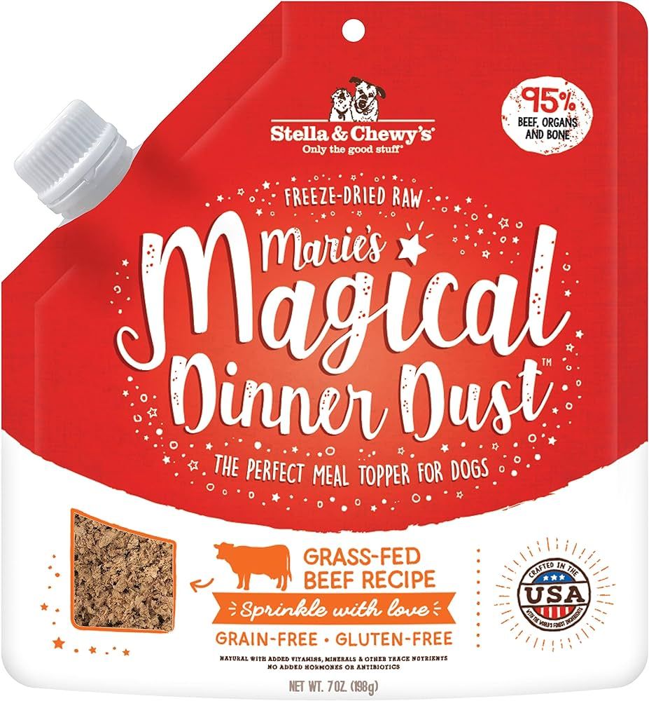 Stella & Chewy’s Freeze-Dried Raw Marie's Magical Dinner Dust – Protein Rich, Grain Free Dog ... | Amazon (US)