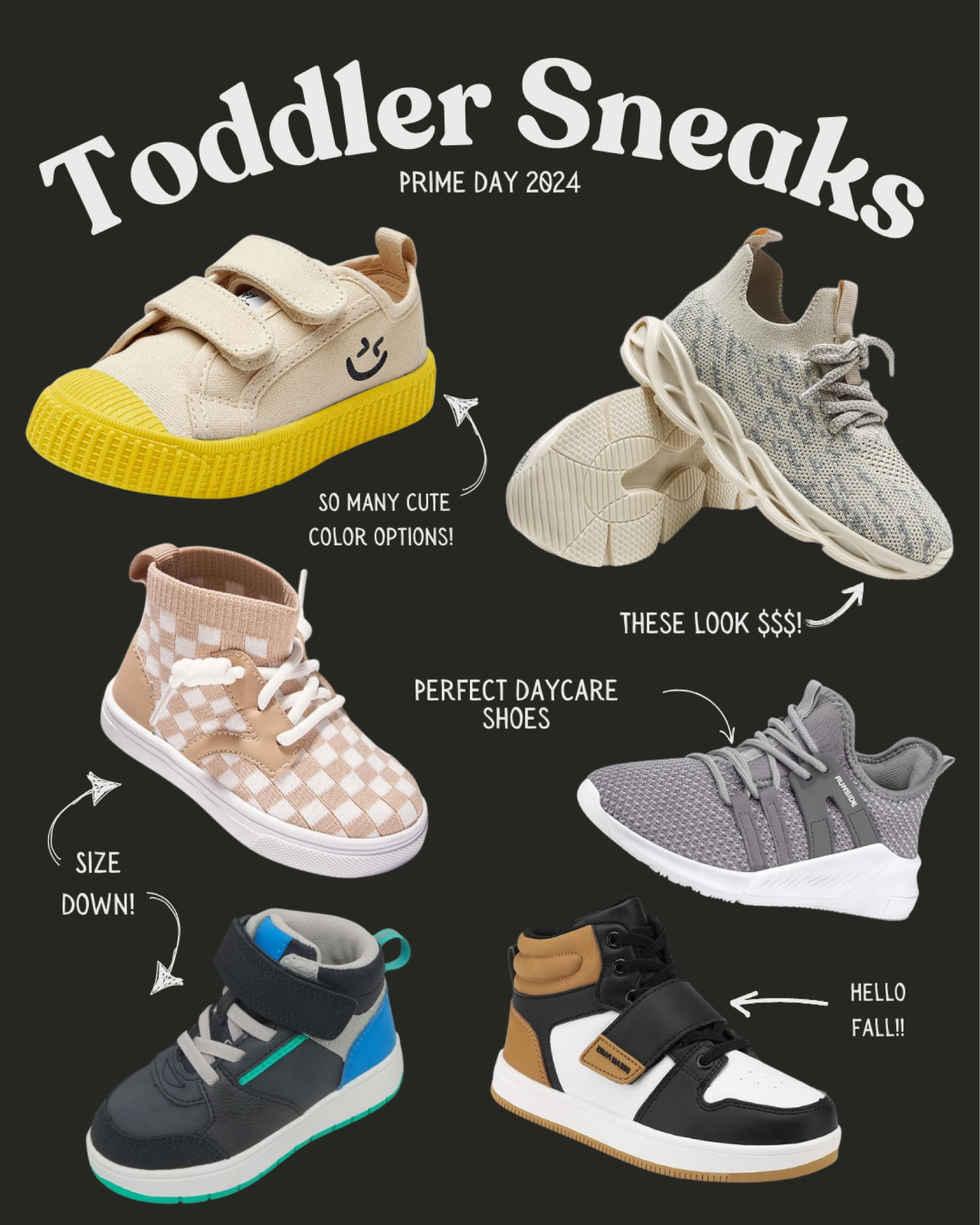 Prime day toddler sneakers for boys!! These are all $30 or under and so cute!!

Tucker wears his checkered high tops ALL the time! 

#LTKxPrimeDay #LTKKids #LTKFamily