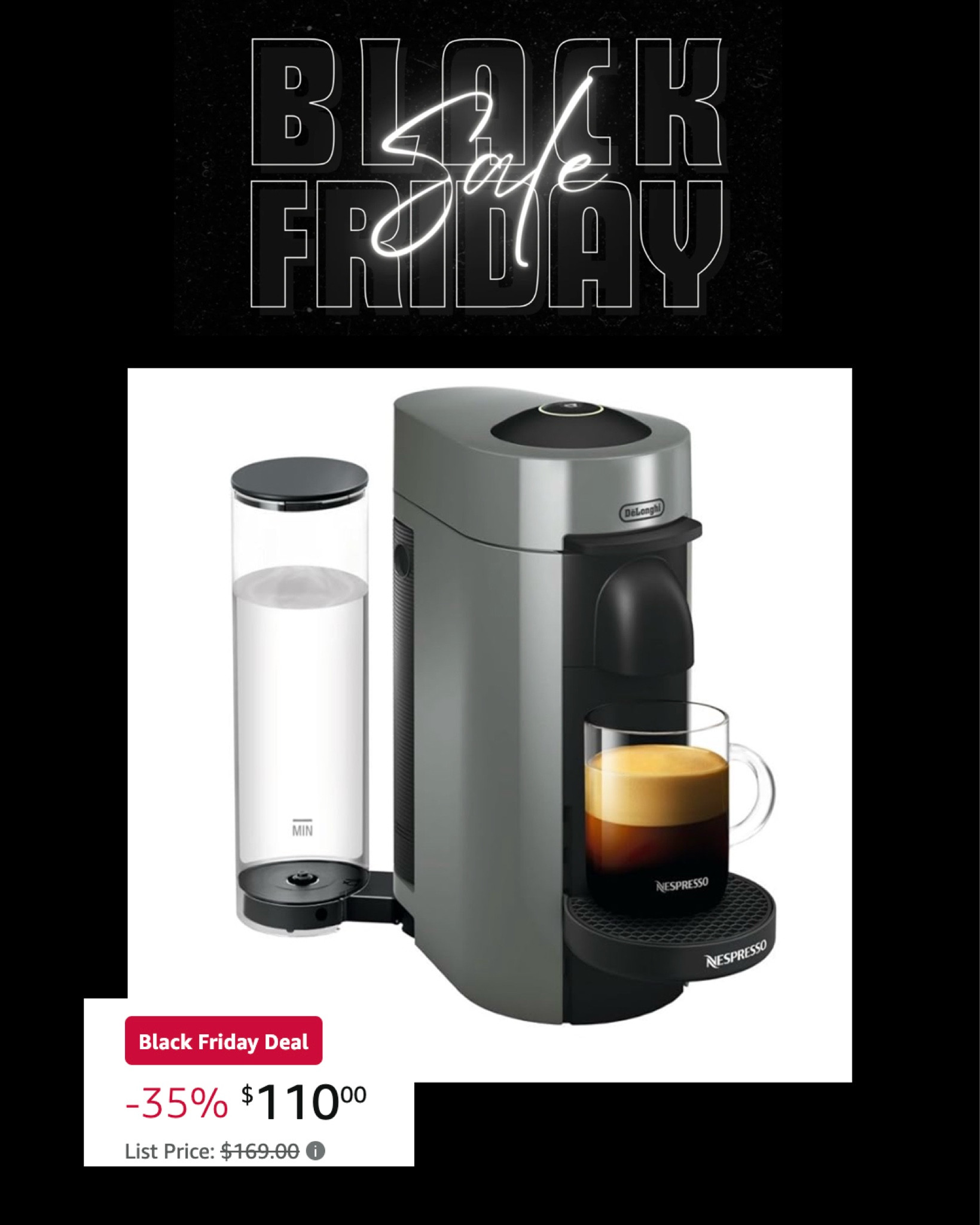 Our favorite coffee machine. 
Have you tried the Nespresso Experience? 



#LTKSeasonal #LTKCyberWeek #LTKHome