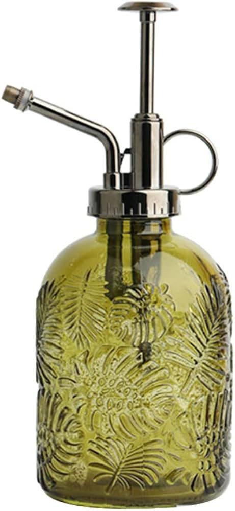 Zerodeko 1 PC 350ml Glass Plant Spray Bottle, Vintage Spray Bottle with Bronze Plastic Pump, Deco... | Amazon (US)