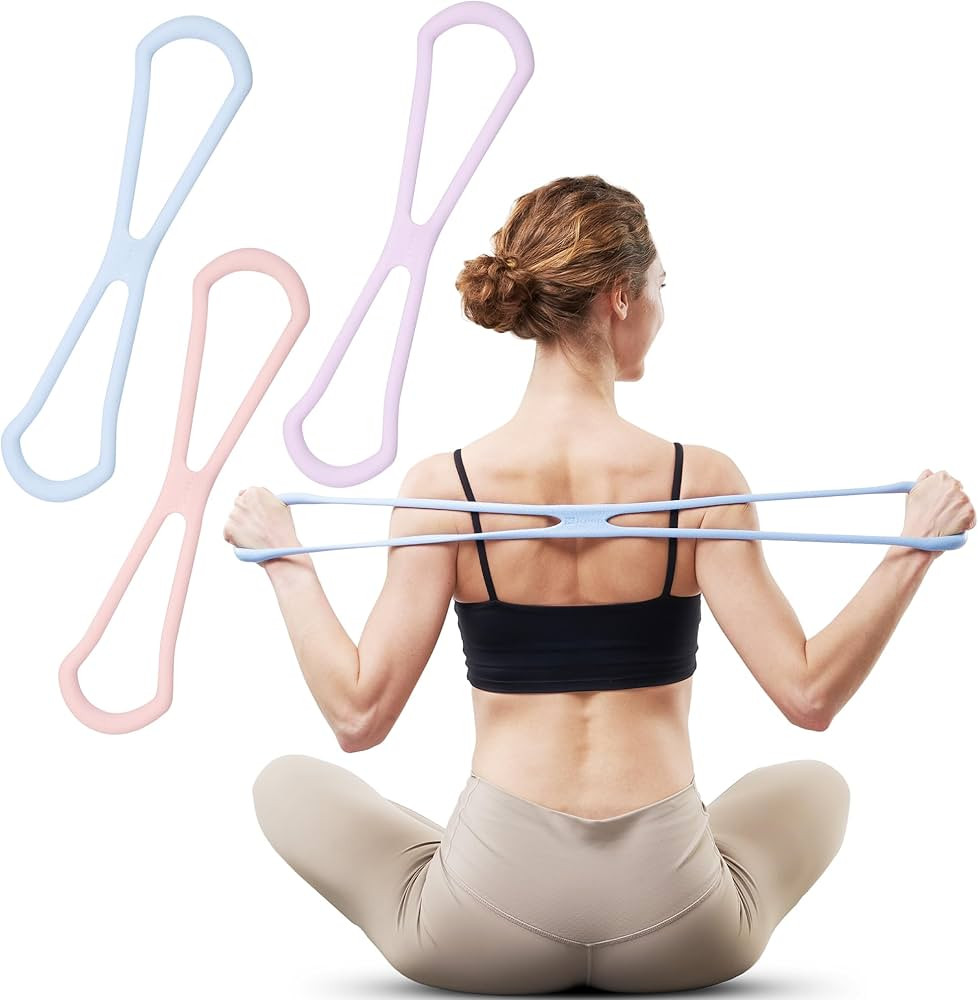 KEEP Silicone Resistance Bands for Workout – Stretch Exercise Bands for Yoga, Pilates, Strength... | Amazon (US)