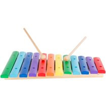 Kids Wooden Xylophone – Rainbow Toy Percussion Instrument with Two Mallets for Fun Play, Early ... | Walmart (US)