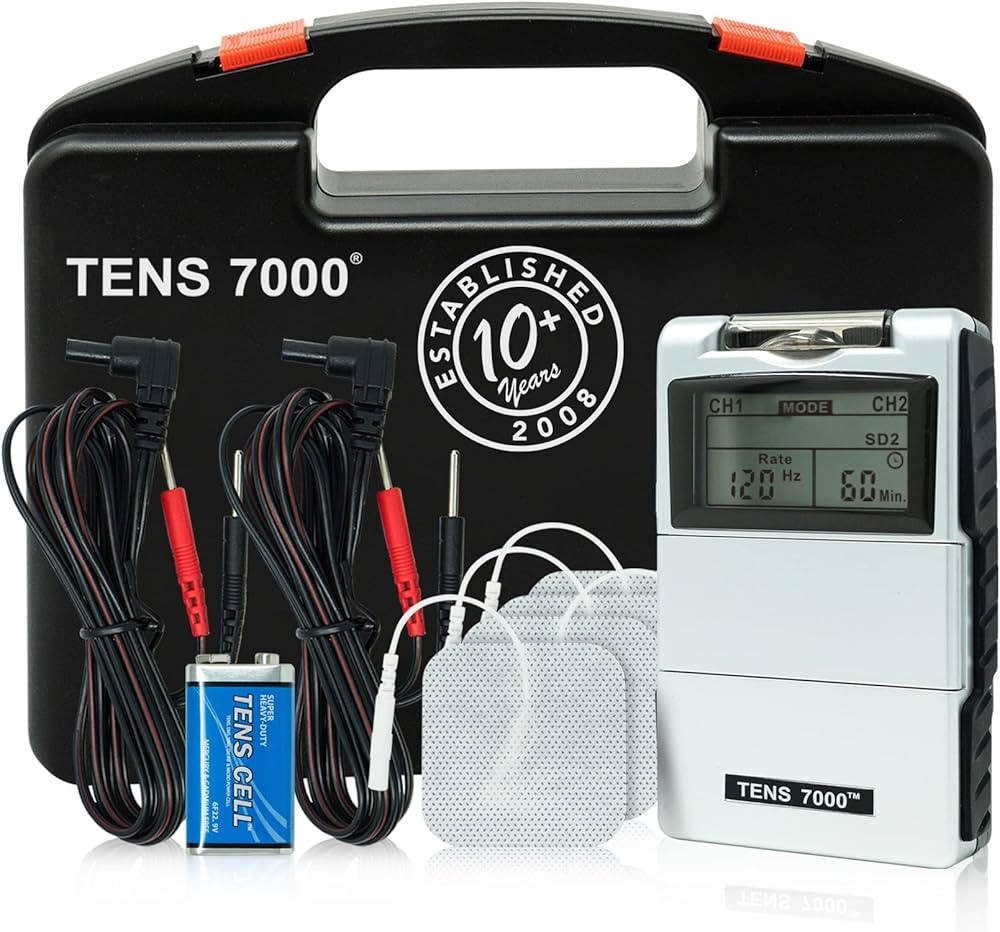 TENS 7000 Digital TENS Unit with Accessories - TENS Unit Muscle Stimulator for Back Pain Relief, ... | Amazon (US)
