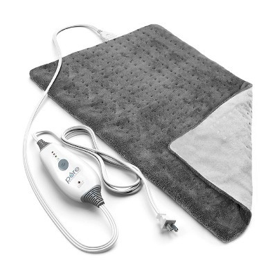 Pure Enrichment PureRelief Deluxe Heating Pad - 12" x 24" - Gray | Target