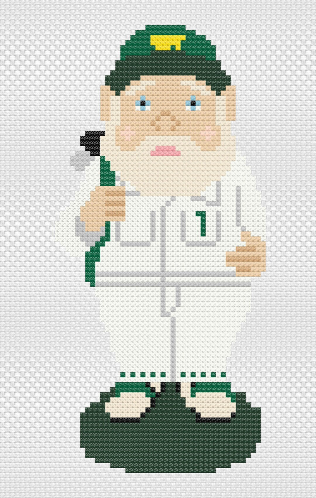 Masters Tournament Inspired 2018 Caddie Gnome Handpainted Needlepoint Canvas - Etsy | Etsy (US)