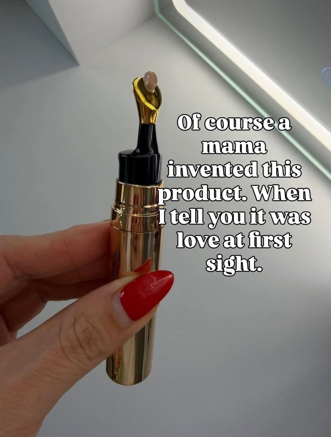 Makes me look wide awake and depuffed!! So good!! (FB)