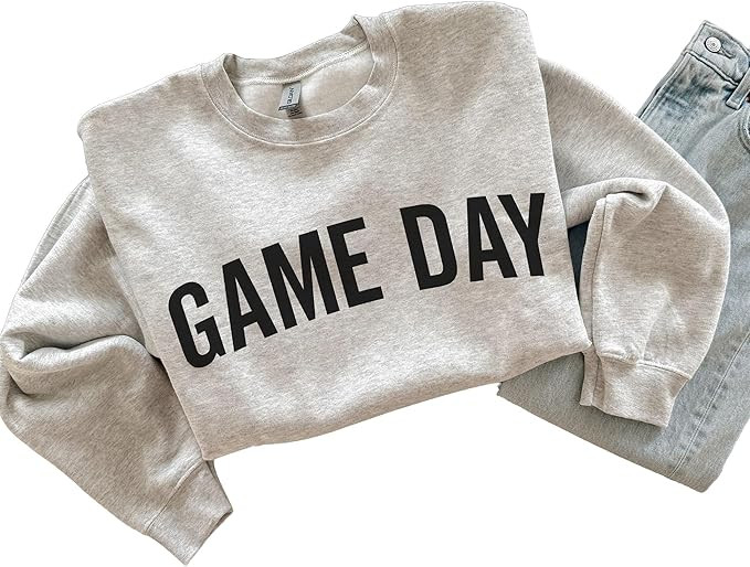 Game Day Outfits for Women and Man, Unisex Game Day Sweatshirt Women, Men and Youth, Football Pul... | Amazon (US)