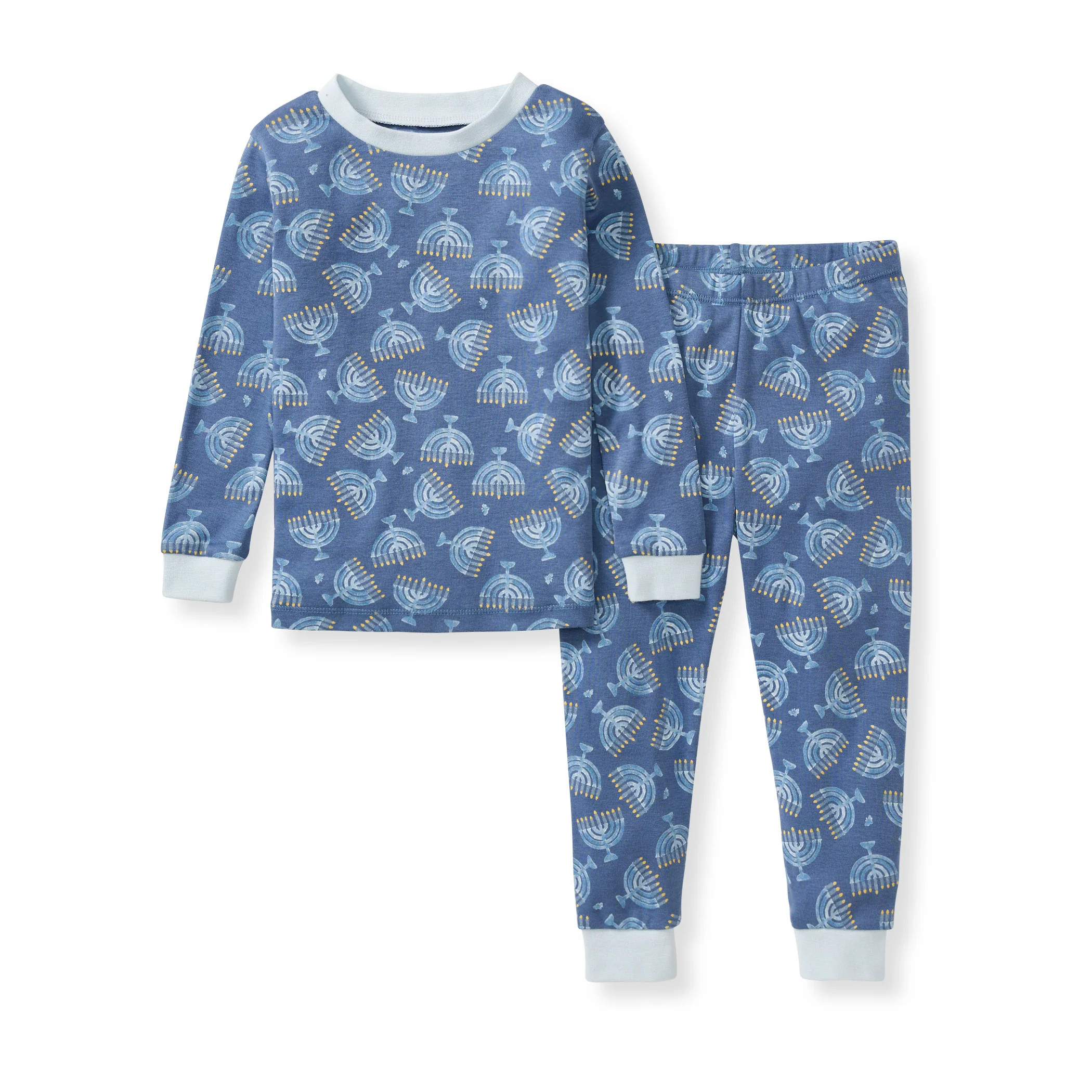 Menorah Matching Family Two-Piece Pajamas | Burts Bees Baby