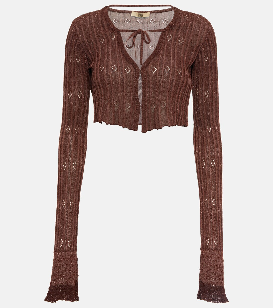 Ribbed-knit cropped cardigan | Mytheresa (US/CA)