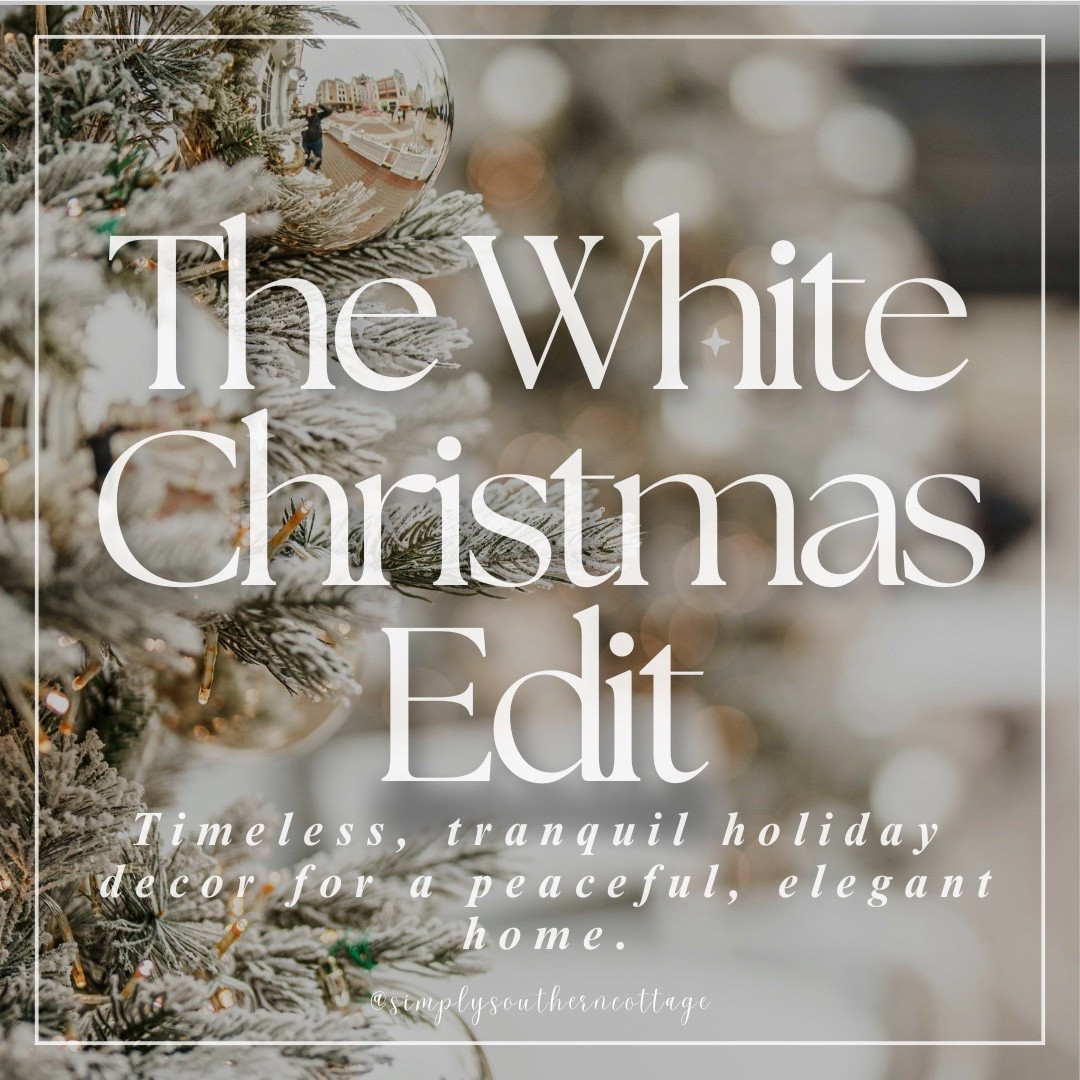 The White Christmas Edit - Timeless, tranquil holiday decor for a peaceful, elegant home. 

 Amazon, Amazon home, Amazon home decor, seasonal home, seasonal home decor, holiday home decor, holiday home decor inspo, Christmas, Christmas decor, Christmas home decor, gift guide, gift ideas, Christmas trees, Christmas wreaths, Christmas garlands




#LTKHome #LTKSeasonal #LTKOver40