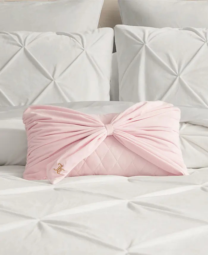 Velvet Bow Accent Pillow | Nordstrom Rack